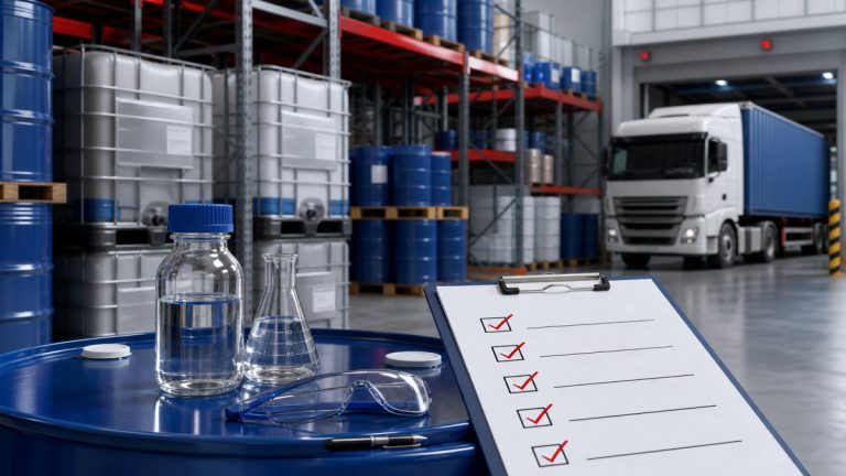 Checklist lựa chọn nhà cung cấp hóa chất công nghiệp